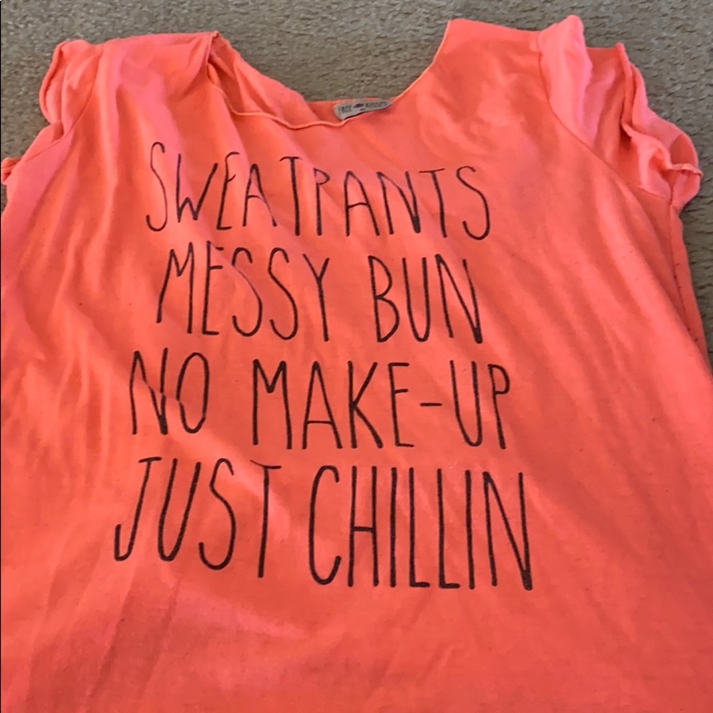 Bright Orange Comfy Tee